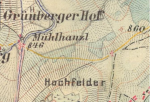 III. vojenské mapování, 1877 – 1880   (Zdroj: http://oldmaps.geolab.cz)