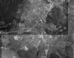Archivní letecký snímek z let 1947-1951 (Zdroj: http://mapy.kr-plzensky.cz)