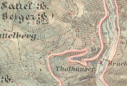 III. vojenské mapování,  1877 – 1880    (Zdroj: http://oldmaps.geolab.cz)