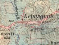III vojenské mapování 1877 - 1880  (Zdroj: www.archivnimapy.cuzk.cz)
