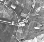 Historický letecký snímek, 1947  (Zdroj: VGHMÚř Dobruška)
